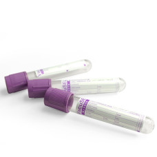 Пробірка з фіолетовою кришкою, K3EDTA, 13*75 мм, 4 мл (уп.100 шт), VACUSEL 